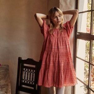 Dôen DOEN Nerine dress in Mirage size medium cotton EUC embroidered